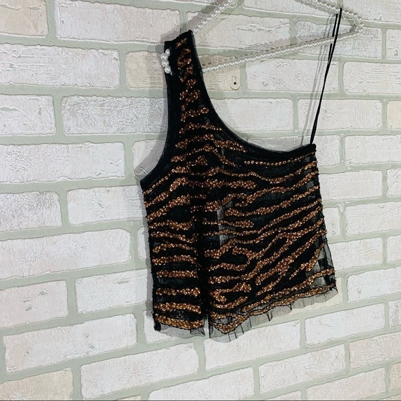 Free People NWT Head Turner One Shoulder Top XS - Picture 6 of 10